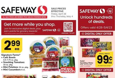 Safeway (DC) Weekly Ad Flyer Specials April 28 to May 4, 2023