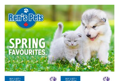 Ren's Pets Flyer May 1 to 31