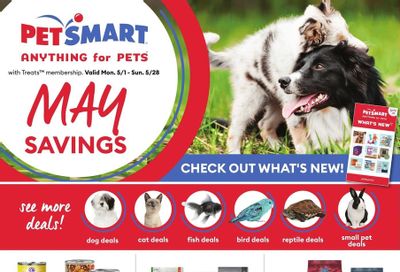 PetSmart May Deals Flyer May 1 to 28