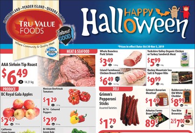 Tru Value Foods Flyer October 30 to November 5