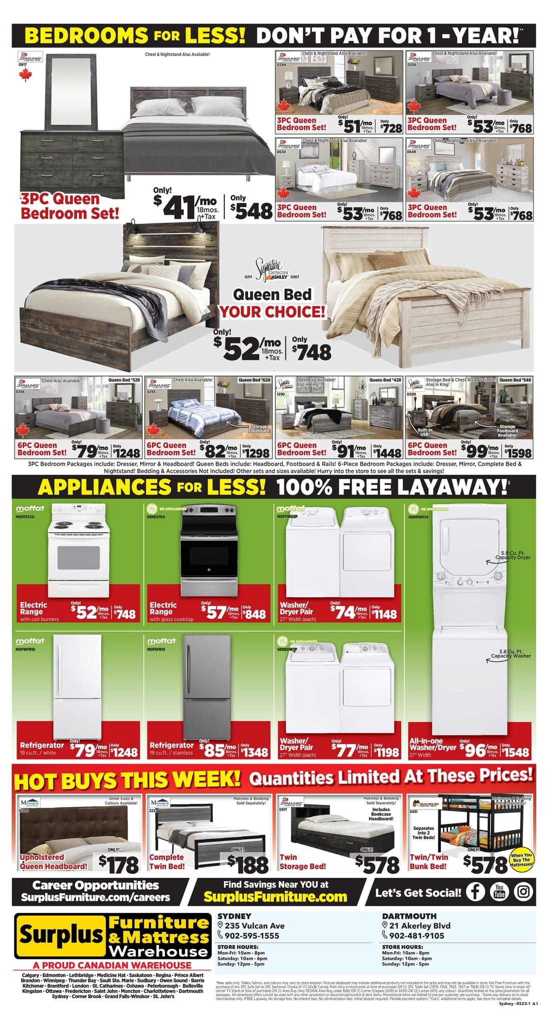 Surplus Furniture & Mattress Warehouse (Sydney) Flyer May 1 to 7