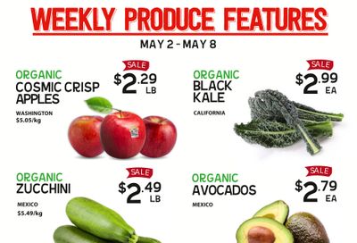Pomme Natural Market Weekly Produce Flyer May 2 to 8