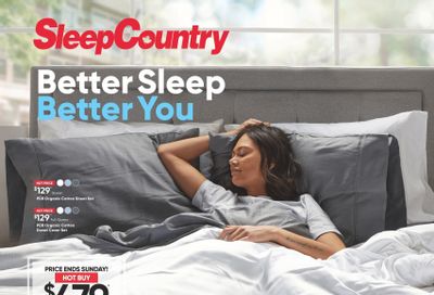 Sleep Country Flyer May 3 to 7
