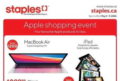 Staples Flyer May 3 to 9