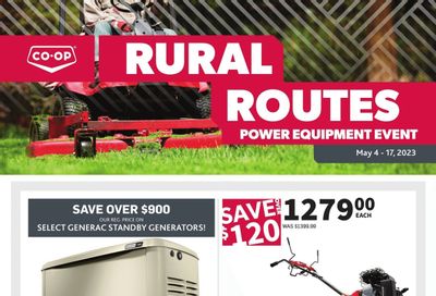 Co-op (West) Rural Routes Flyer May 4 to 17