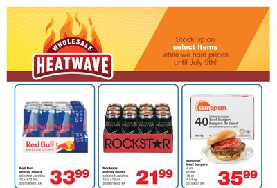 Wholesale Club (Atlantic) Heatwave Flyer April 27 to July 5