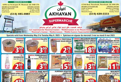 Akhavan Supermarche Flyer May 3 to 9