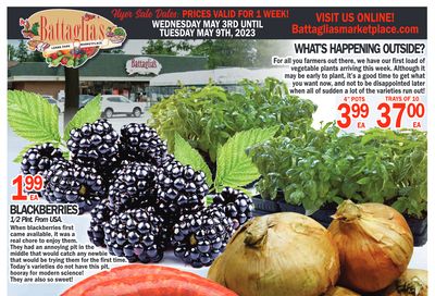 Battaglia's Marketplace Flyer May 3 to 9