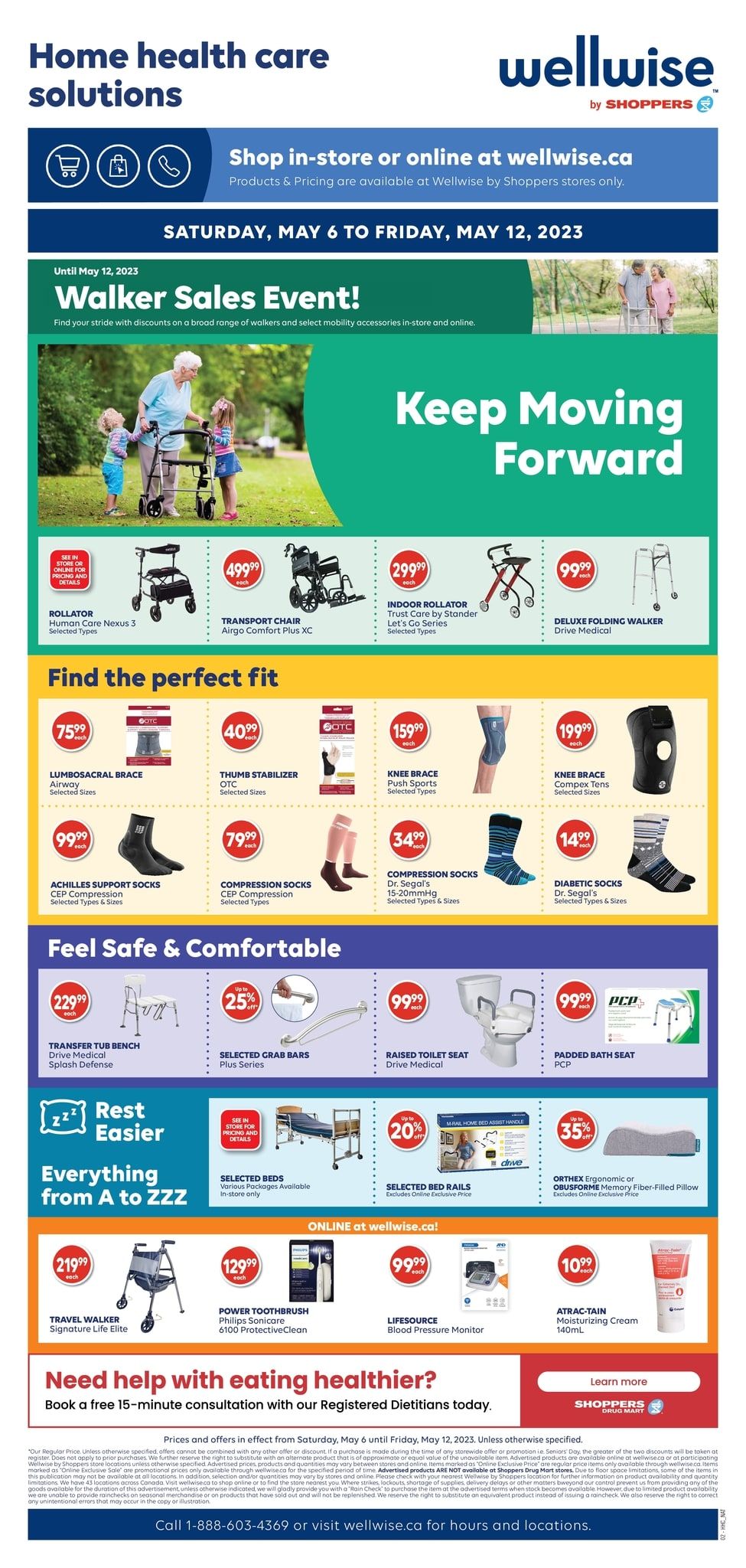 Wellwise by Shoppers Flyer May 6 to 12