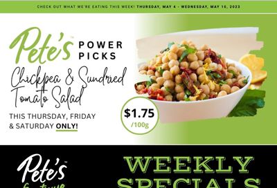Pete's Fine Foods Flyer May 4 to 10