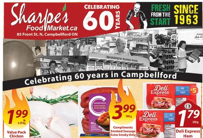 Sharpe's Food Market Flyer May 4 to 10