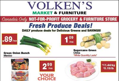 Volken's Market & Furniture Flyer May 4 to 9