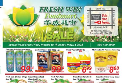 Fresh Win Foodmart Flyer May 5 to 11