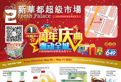 Fresh Palace Supermarket Flyer May 5 to 11