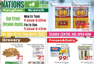 Nations Fresh Foods (Vaughan) Flyer May 5 to 11