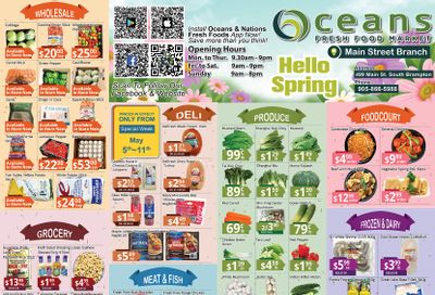 Oceans Fresh Food Market (Main St., Brampton) Flyer May 5 to 11