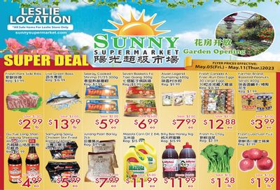 Sunny Supermarket (Leslie) Flyer May 5 to 11