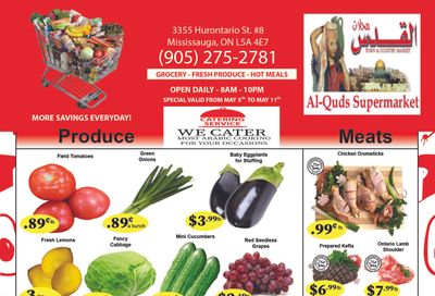Al-Quds Supermarket Flyer May 5 to 11