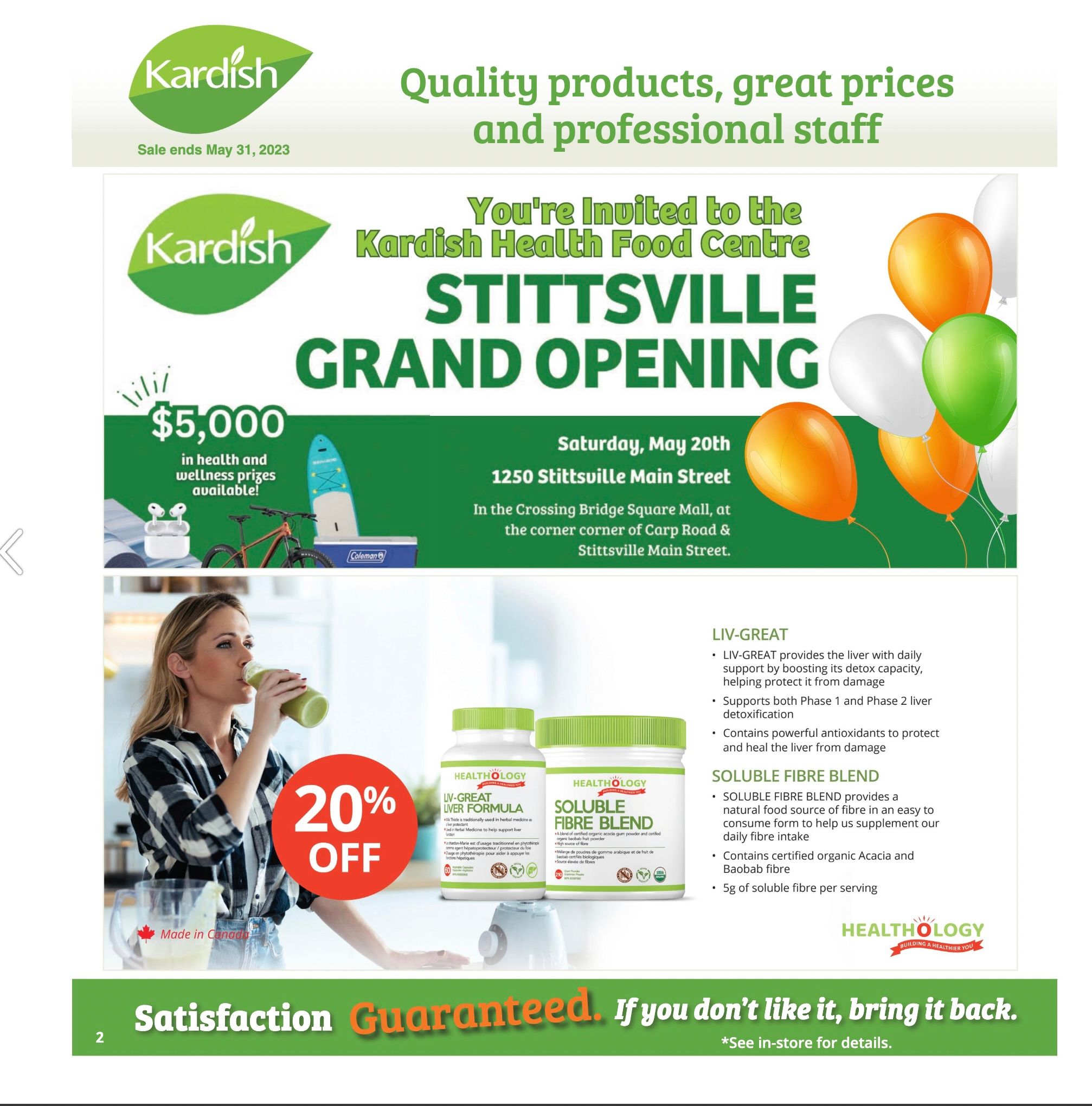 Kardish Flyer May 1 to 31