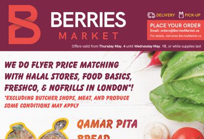 Berries Market Flyer May 4 to 10