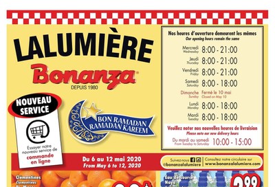 Bonanza Flyer May 6 to 12
