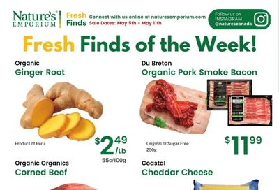 Nature's Emporium Weekly Flyer May 5 to 11