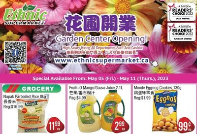 Ethnic Supermarket (Milton) Flyer May 5 to 11