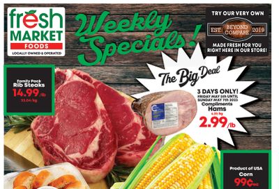 Fresh Market Foods Flyer May 5 to 11