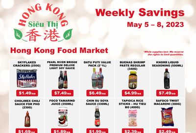 Hong Kong Food Market Flyer May 5 to 8