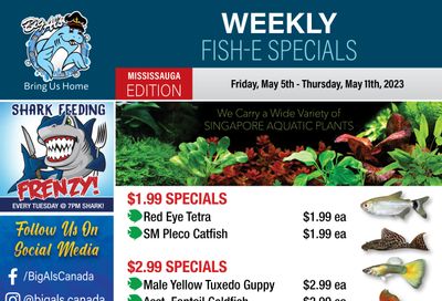 Big Al's (Mississauga) Weekly Specials May 5 to 11