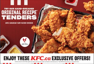 KFC Canada Coupon (Saskatchewan) Valid until June 25