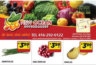 New Ocean Supermarket Flyer May 5 to 18