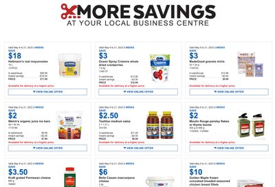 Costco Business Centre Instant Savings Flyer May 8 to 21