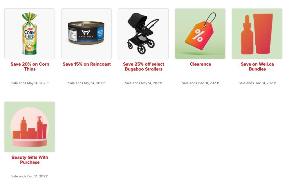 Well.ca Weekly Sales May 8 to 14