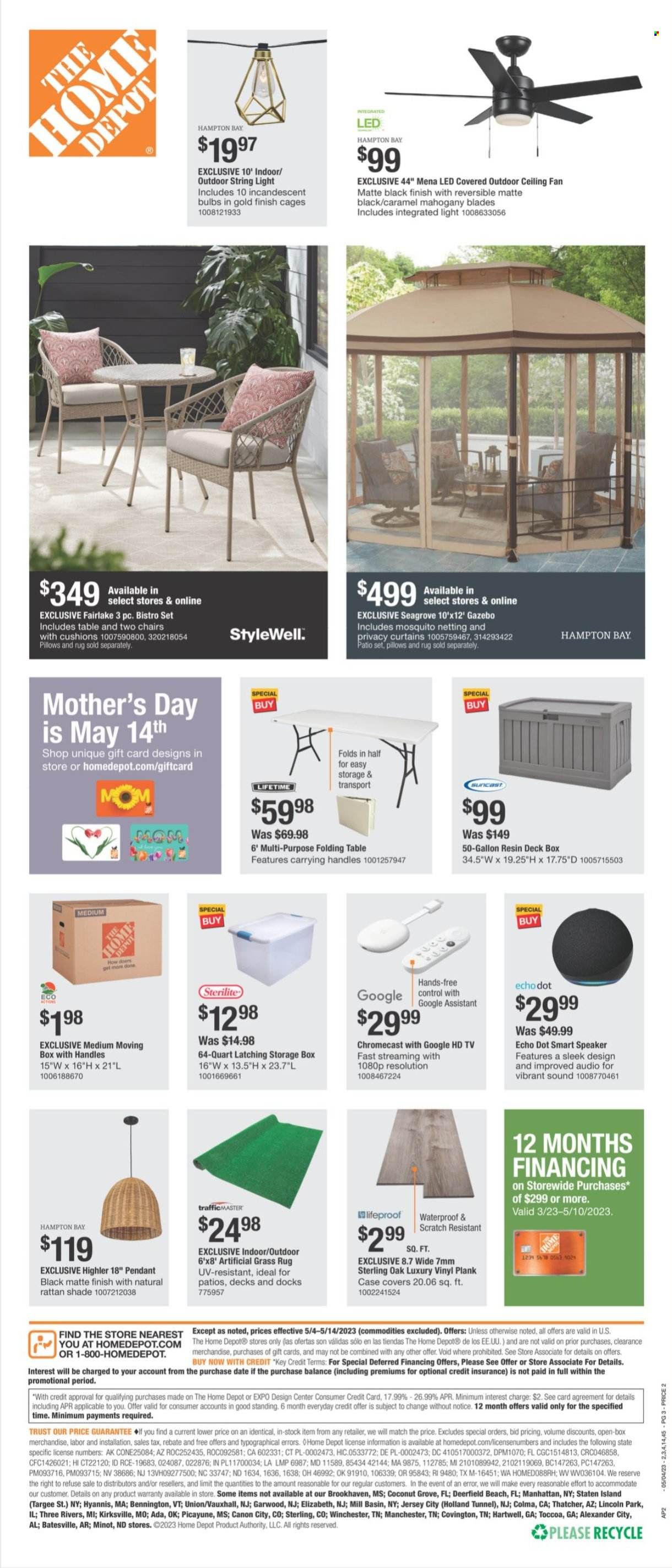 The Home Depot Weekly Ad Flyer Specials May 4 to May 14, 2023