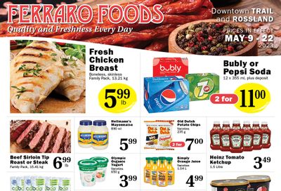 Ferraro Foods Flyer May 9 to 22
