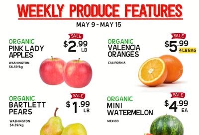 Pomme Natural Market Weekly Produce Flyer May 9 to 15