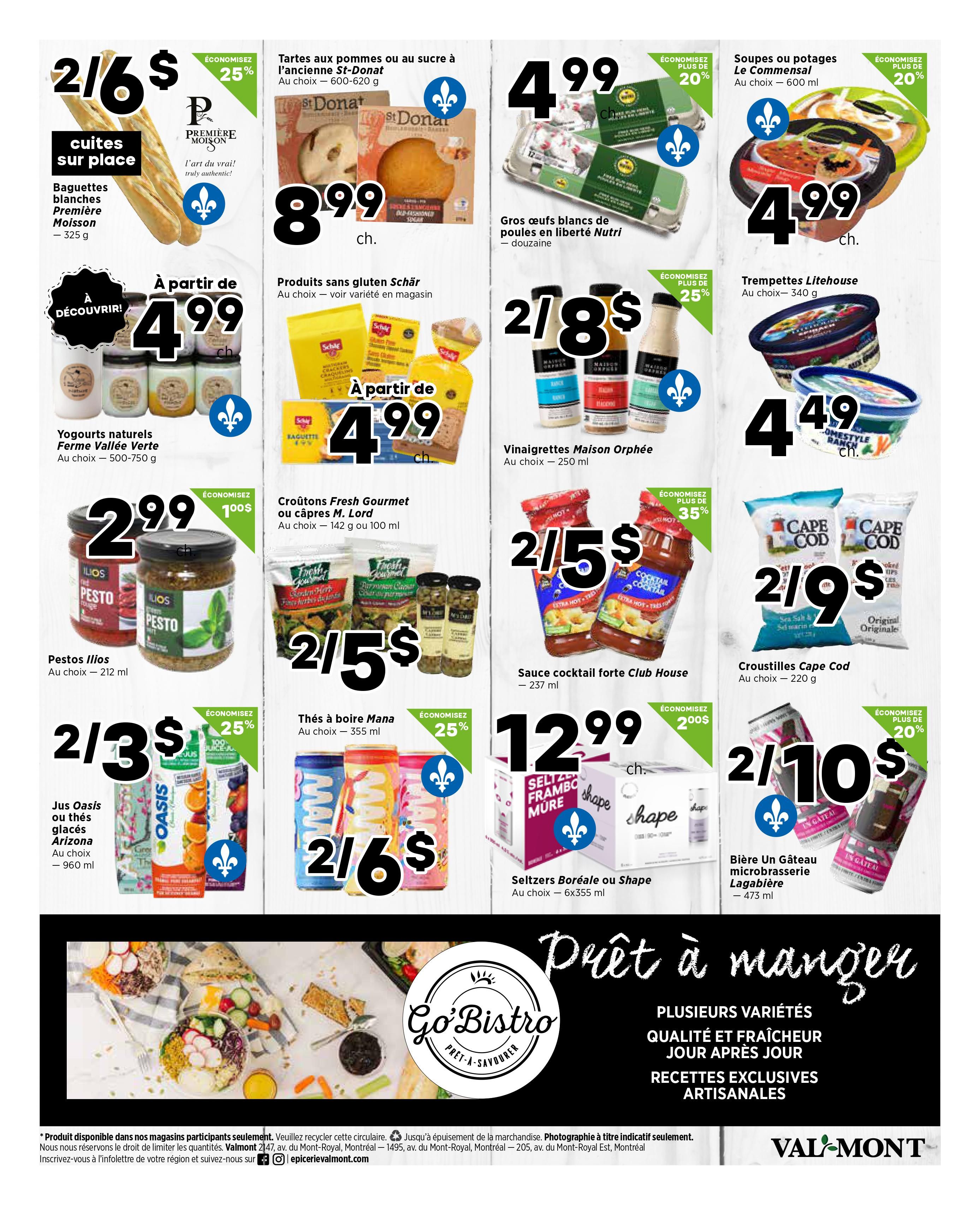 Val-Mont Flyer May 11 to 17