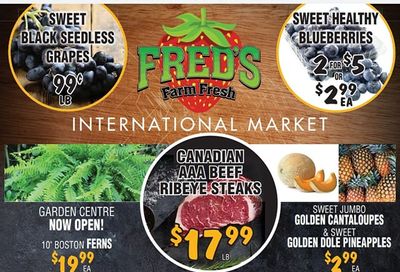 Fred's Farm Fresh Flyer May 10 to 16