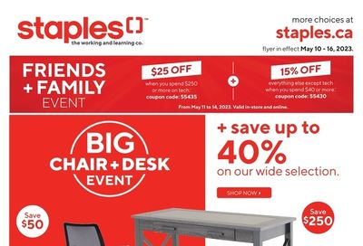 Staples Flyer May 10 to 16