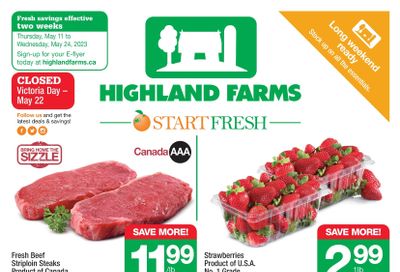 Highland Farms Flyer May 11 to 24