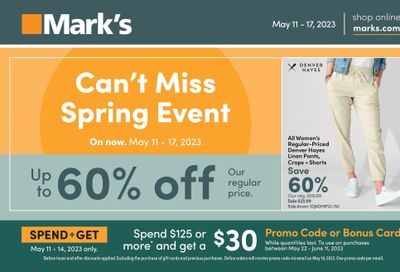 Mark's Flyer May 11 to 17