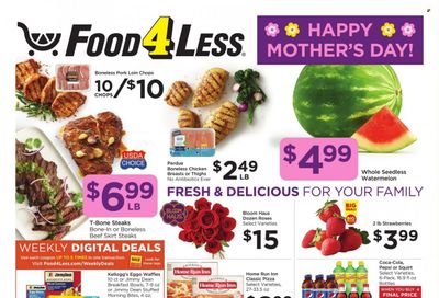 Food 4 Less (IL) Weekly Ad Flyer Specials May 10 to May 16, 2023