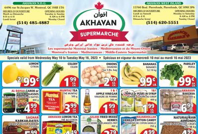 Akhavan Supermarche Flyer May 10 to 16