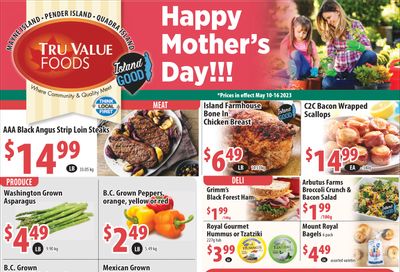 Tru Value Foods Flyer May 10 to 16