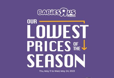 Babies R Us Flyer May 11 to 24