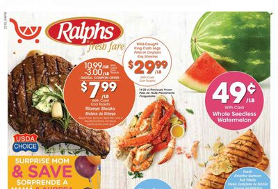 Ralphs (CA) Weekly Ad Flyer Specials May 10 to May 16, 2023