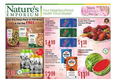 Nature's Emporium Bi-Weekly Flyer May 11 to 24