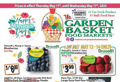 The Garden Basket Flyer May 11 to 17