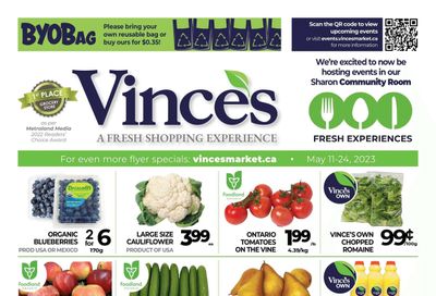 Vince's Market Flyer May 11 to 24